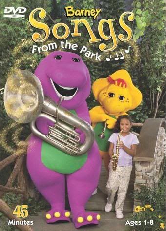barney songs from the park