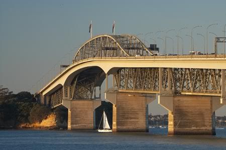 Auckland Harbour Bridge.