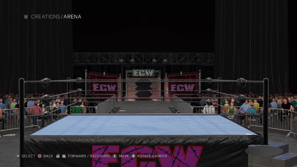 ECW custom made stage upgrade version 