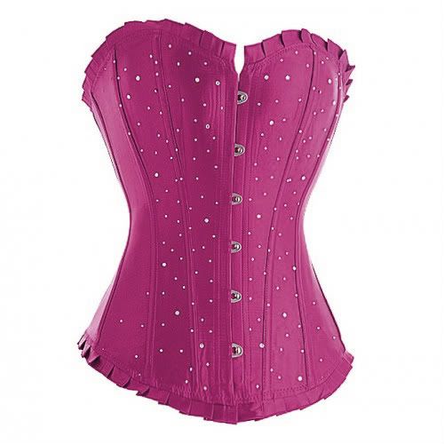 Maroon Corset