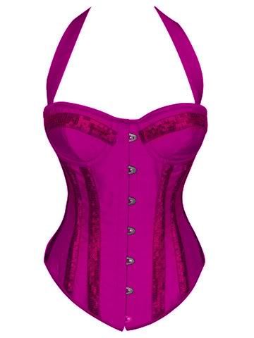 Maroon Corset