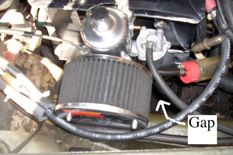 What are the symptoms of vapor lock in an engine?