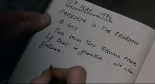 Winston's Diary-From the movie 1984(c)