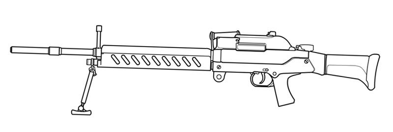 Mg8 Machine Gun For Fall Of Eagles Nrp The Artist S Cafe