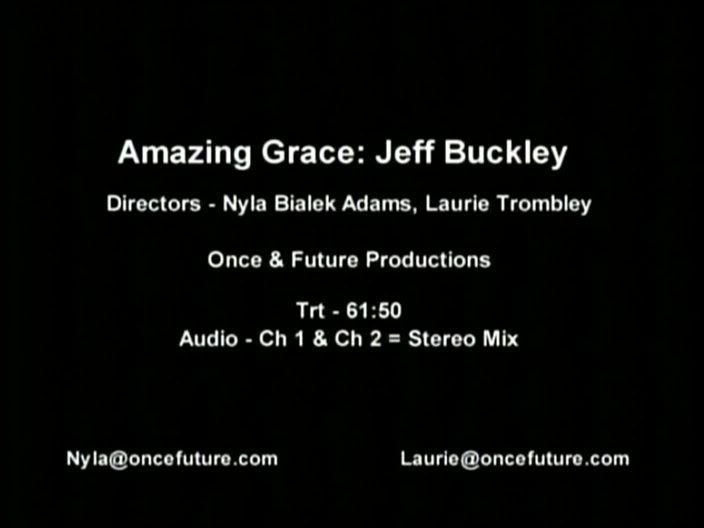 jeff buckley, unreleased, documentary, amazing grace