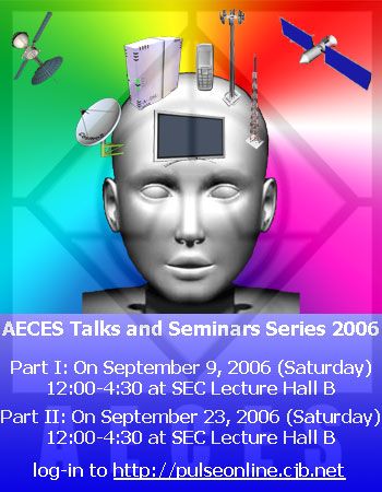 AECES Talks And Seminars Series 2006