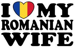 I Love my Romanian Wife t-shirt Plenty