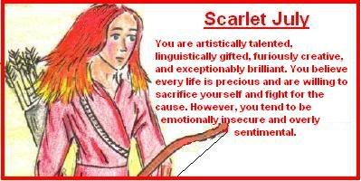 Scarlet July