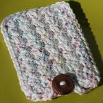 I <3 my iPhone (Droid, iPod, Cell) : Super Silky Cotton Cozy in Confetti Colorway