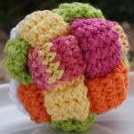 A Fun Little Woven Ball for Baby in Happy Girl