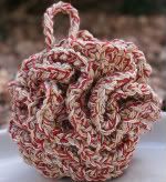 Cotton Bath Shower Puff :) Perfect for Holiday Gifting in Prairie  Colorway