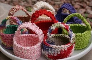 Easter Basket Crochet Pattern - Free Crochet Pattern Courtesy of