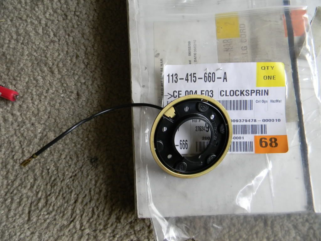 how to replace your clockspring/horn contact ring in 10orsoeasy