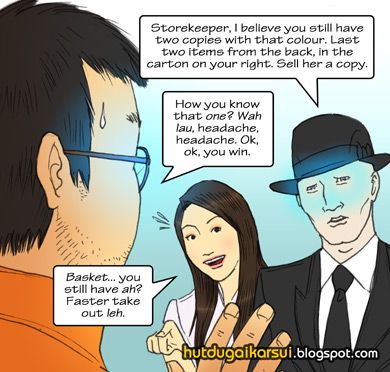 Singapore Comics - Singapore Web Comics by Daniel Wang - The Bald Truth