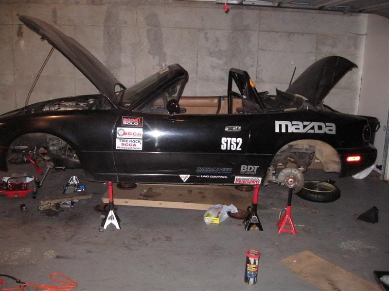 Any tips on using 4 jack stands? MX5 Miata Forum