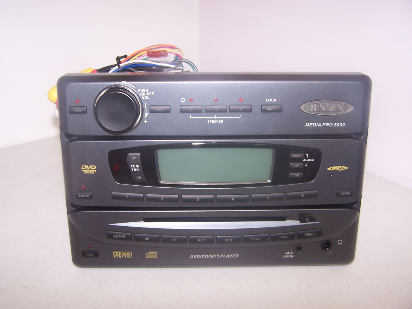 JENSEN MP5000 RV CD/DVD PLAYER W AM/FM RADIO FOR RV CAMPER 5TH WHEEL