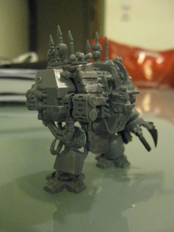 Chaos Space Marines Dreadnought conversion