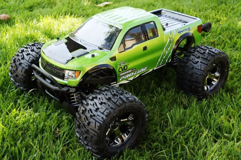 traxxas stampede ford raptor body