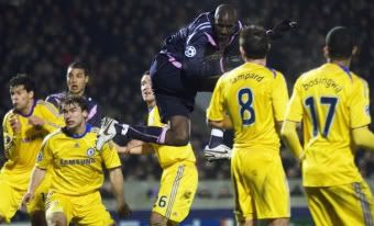 Alou Diarra empatou o Chelsea