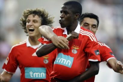 Ramires marcou o golo do Benfica