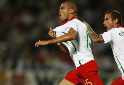 Pepe fez o golo de Portugal na Hungria