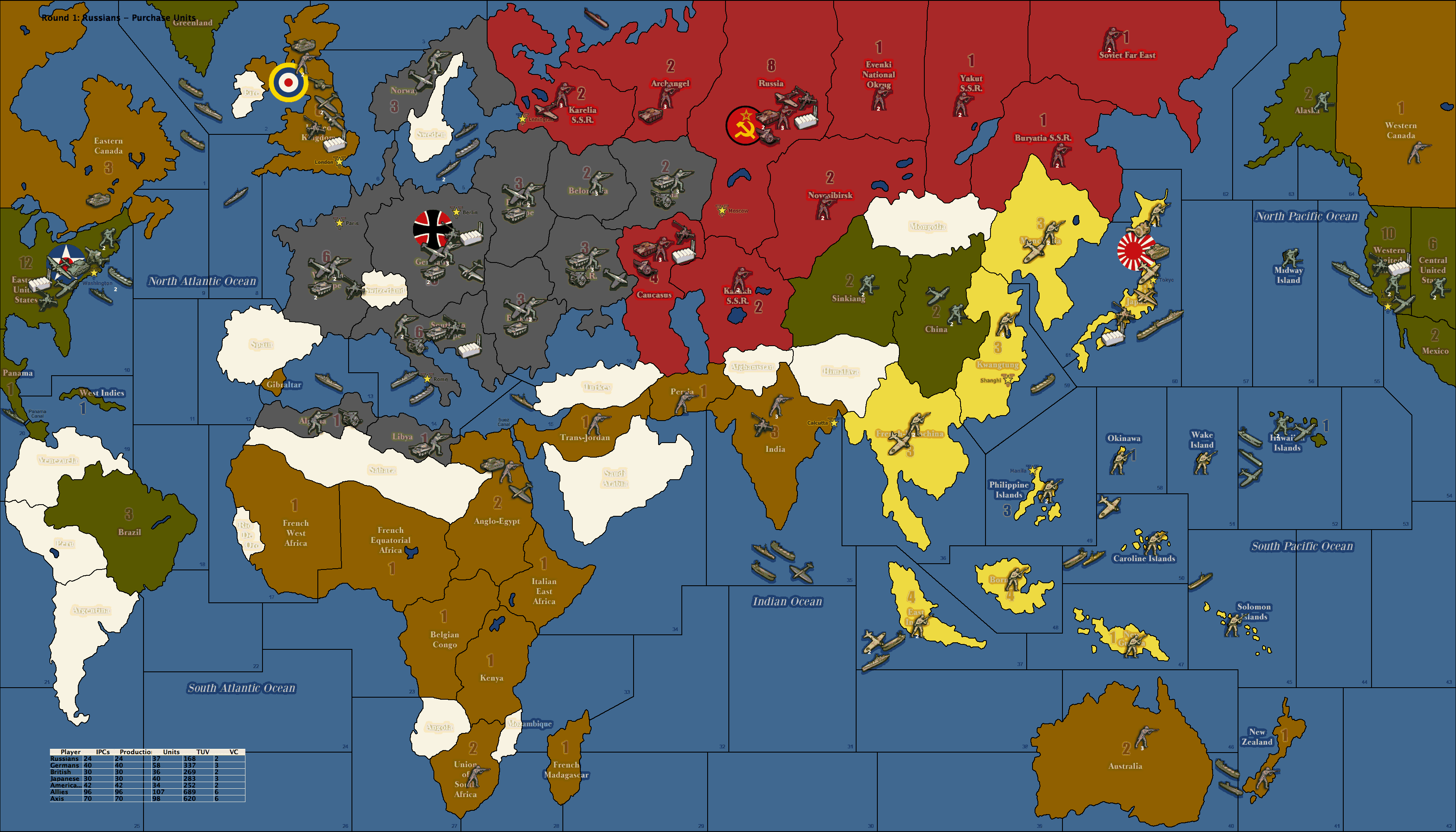 Ars - Axis and Allies (tripleA) online showdown! status: OPEN ...