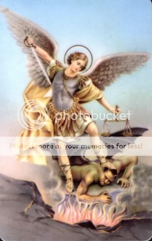 圣弥厄尔总领天使图片