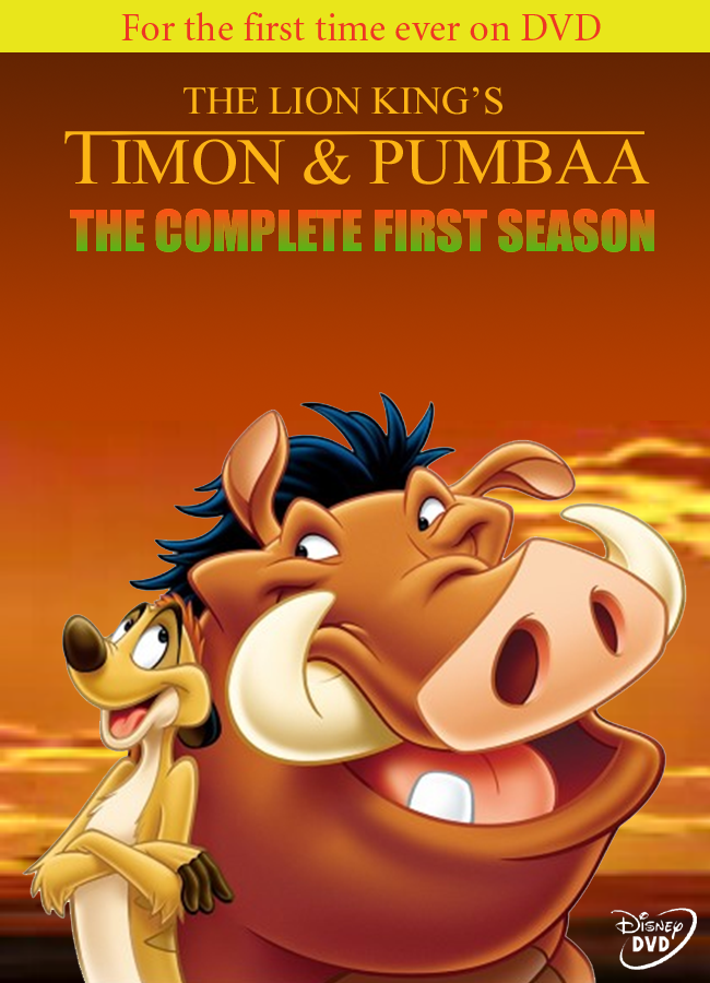 Fanmade DVD Boxart For The Lion King's Timon & Pumbaa (Season 1). Photo ...