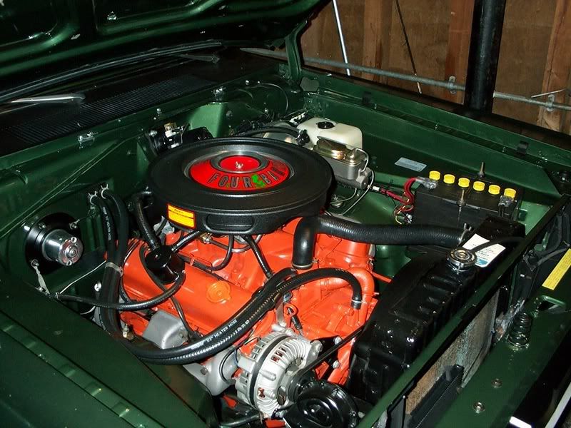 Dodge Demon 170 Engine Bay