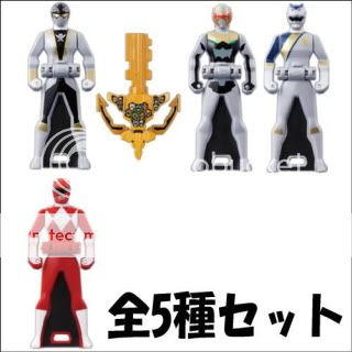 Kaizoku Sentai Goseiger Ranger Key 2 Candy Toy 5 figure  