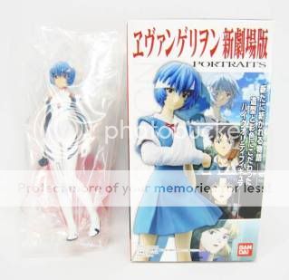 EVA Evangelion Portraits OVA Movie Rei Shinji 6 Figure  