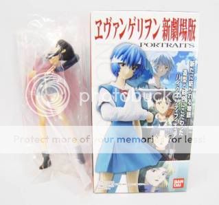 EVA Evangelion Portraits OVA Movie Rei Shinji 6 Figure  