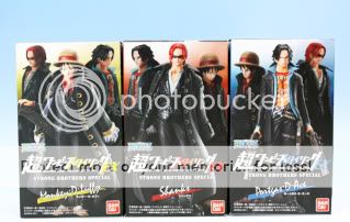 One Piece Super Styling EX Strong Brothers Ace 3 Figure  