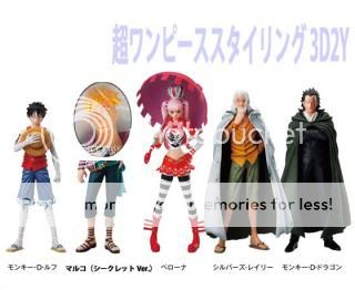 One Piece Super Styling P 6 3D2Y Luffy Rayleigh Perona Dragon Macro SP 