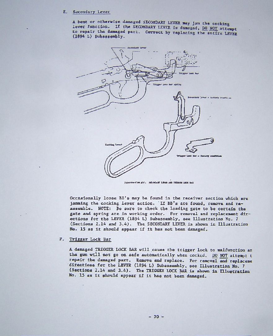 Daisy Model 1894 Parts Diagram