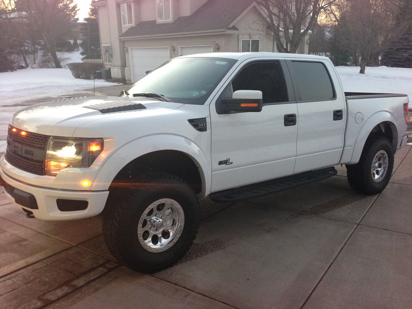 Ford raptor painted bumper #7