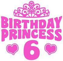 6th Birthday Princess t-shirt : tees4ever