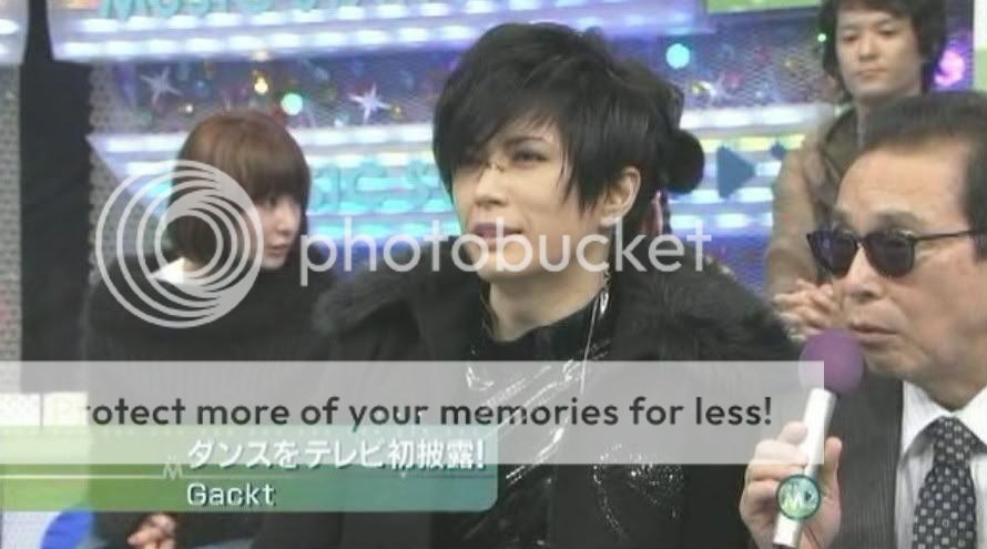 Gackt Talk Ghost Music Station Screencaps