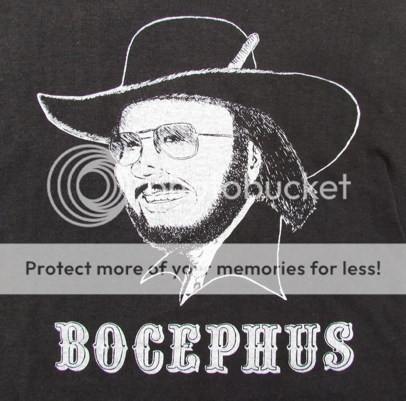   WILLIAMS JR 1984 Tour T Shirt BOCEPHUS Rock Music Concert Vintage Thin