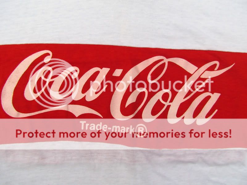 Vtg 60s 70s COCA COLA T Shirt Coke Soft Thin 50/50 Soda Vintage  