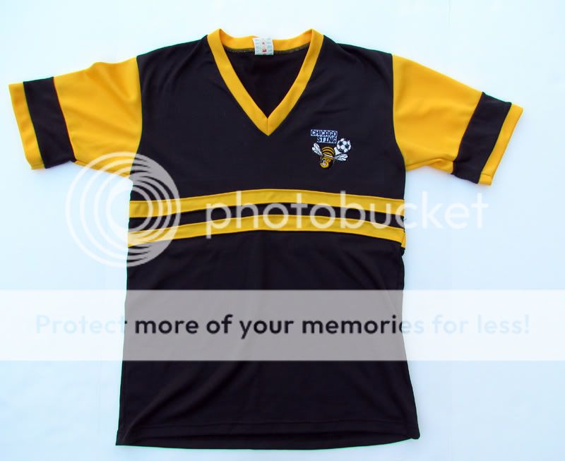 Vtg CHICAGO STING Jersey SIZE L NASL MLS Soccer Football Vintage 