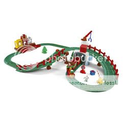 brand new fisher price geotrax north pole express