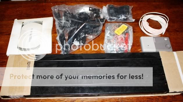 NEW Lot of Misc. Craftsman Garage Door Opener Parts, Hardware, Track 