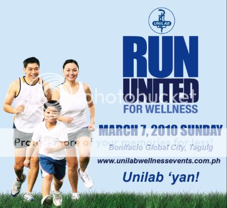 Unilab Run United For Wellness poster