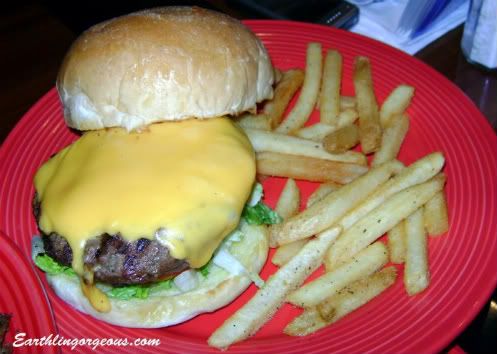 Burger and Chips