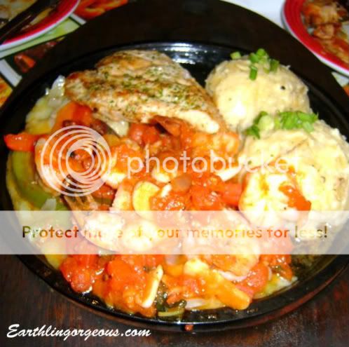 Seafood and Mashed Potato