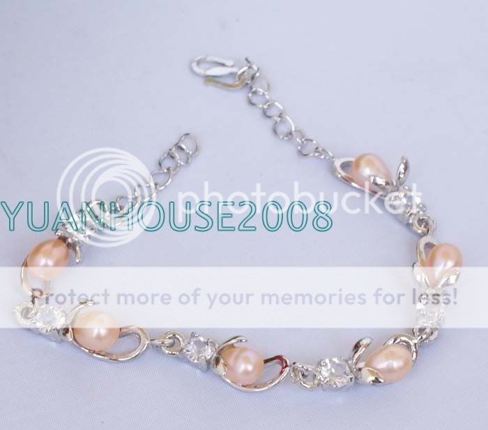 18K GP FW Pearl Bracelet  